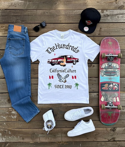 THE HUNDREDS CALI CULTURE 80'S TEE
