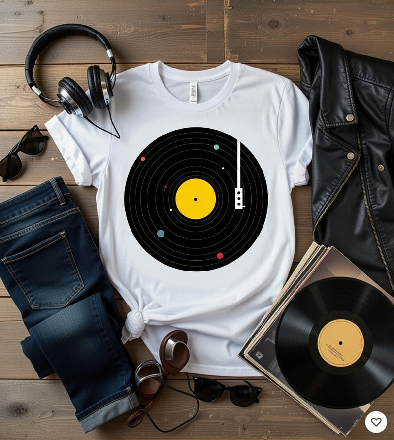 RECORD SPACE TEE