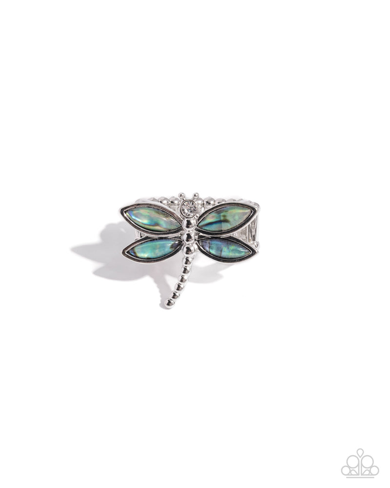 Dragonfly Dedication - Blue - Ring