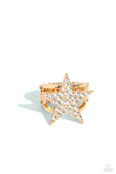 Star Pizzazz - Gold - Ring