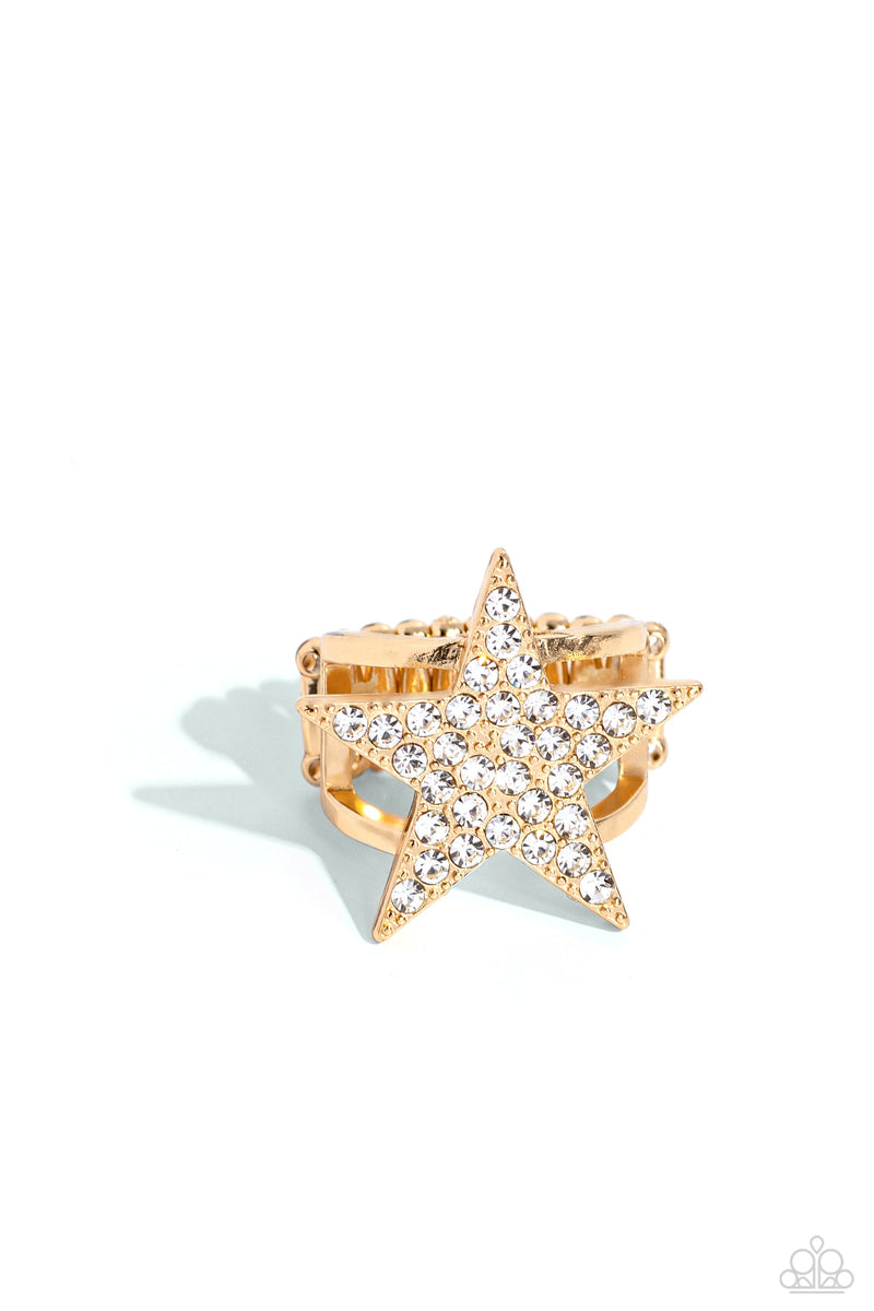 Star Pizzazz - Gold - Ring