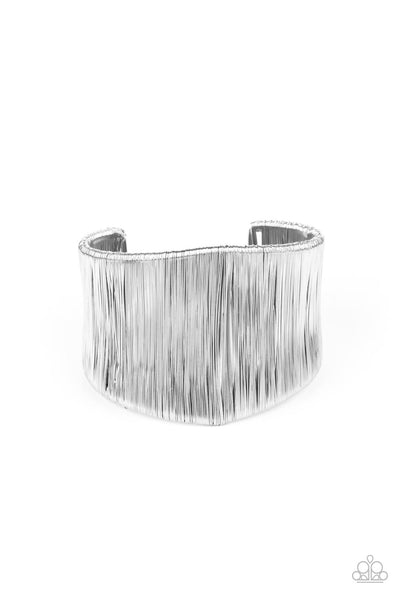 Hot Wired Wonder - Silver - Bracelet