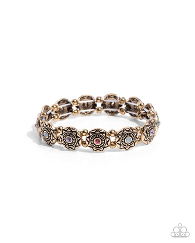 Traveling Texture - Purple - Bracelet