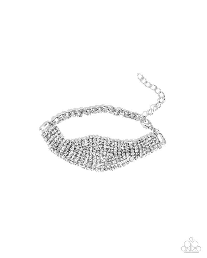 Trustworthy Twist - White - Bracelet