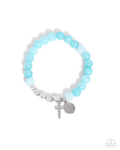 Devout Debut - Blue - Bracelet
