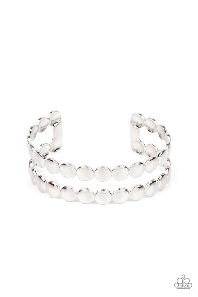 On The Spot Shimmer - Silver - Bracelet