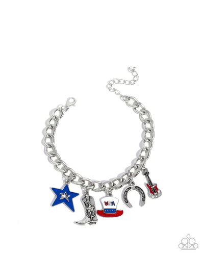 All-American Adornment - Red - Bracelet