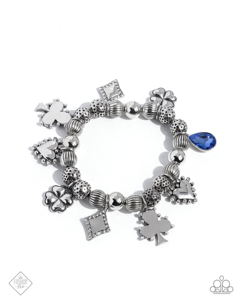 Spirited Sentiment - Blue - Bracelet