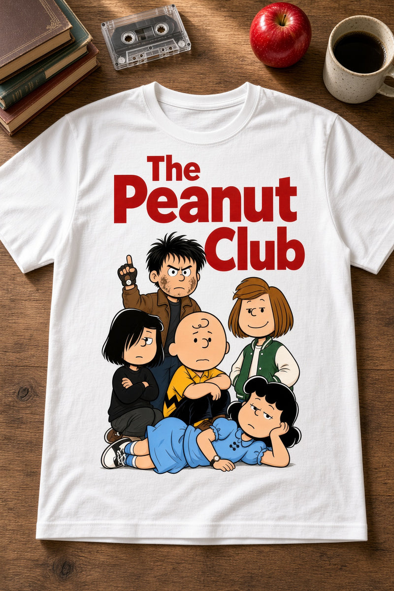 The Peanut Club DTF T-Shirt - Cartoon Retro