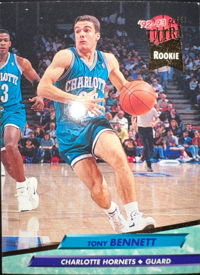 Tony Bennett 1992-93 Fleer Ultra #231 Charlotte Hornets Basketball Card